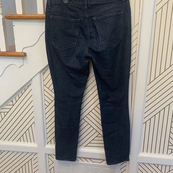 Loft Dark Wash Curvy Skinny Jeans - Picture 6 of 8